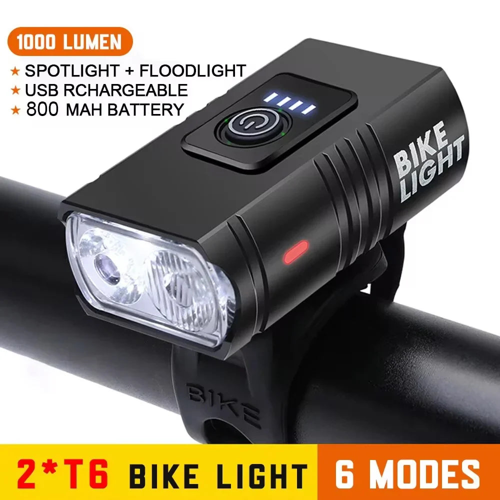 LED fietslamp met helder wit licht