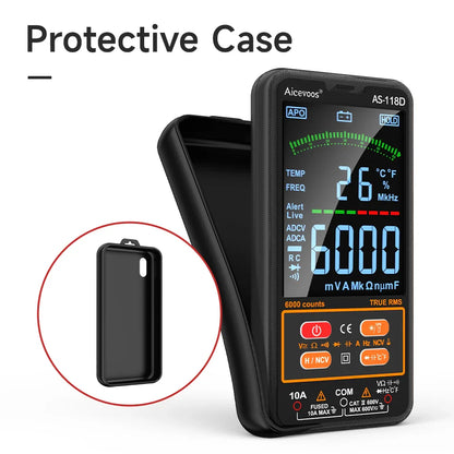 Multimeter met lange batterijduur