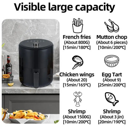 XL airfryer met ruime bakmand – Voor grote porties