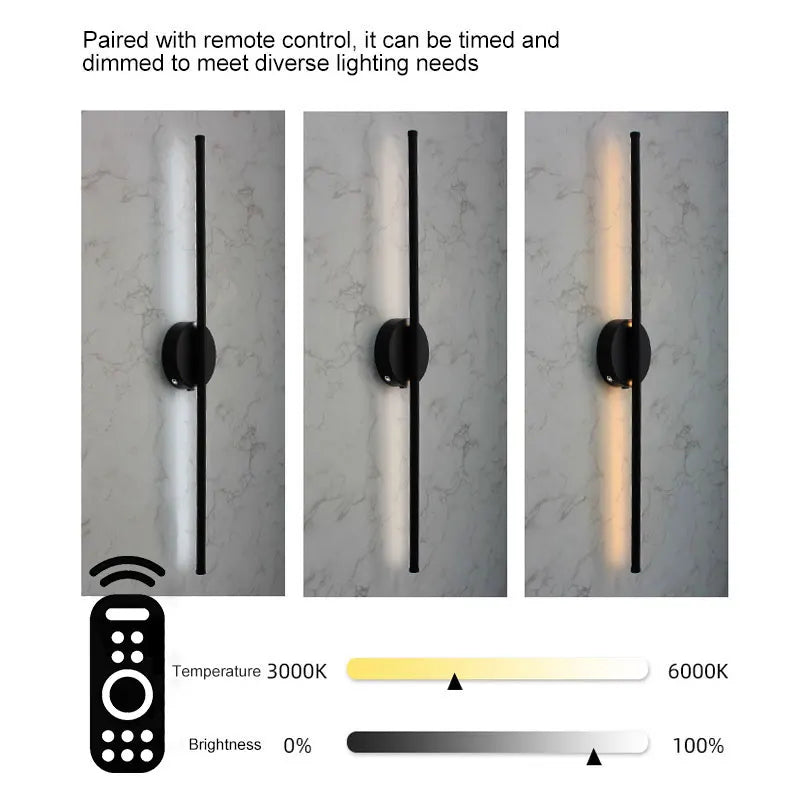 Multifunctionele wandlamp met batterijen – Voor diverse ruimtes