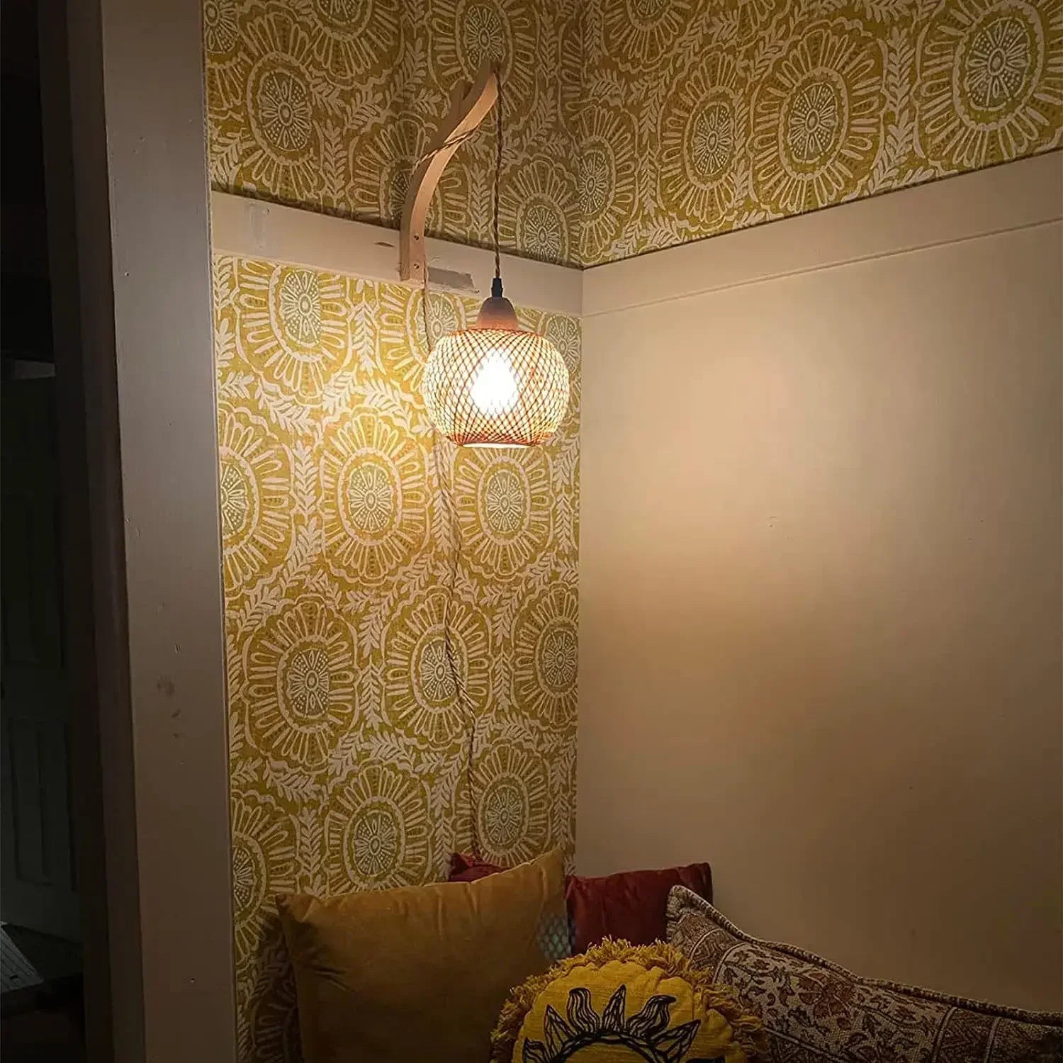 Wandlamp op batterijen geschikt voor buiten – Spatwaterdicht model