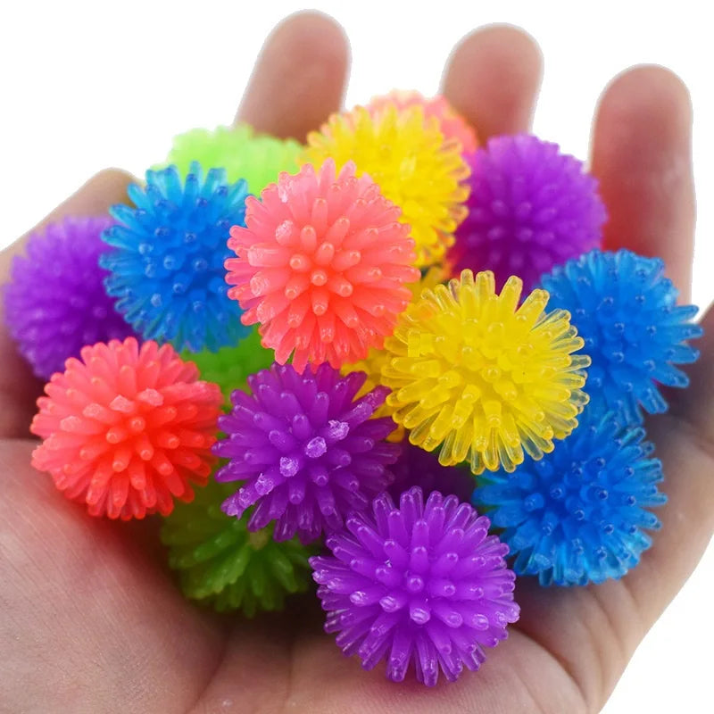 Compacte stress ball met knijpweerstand