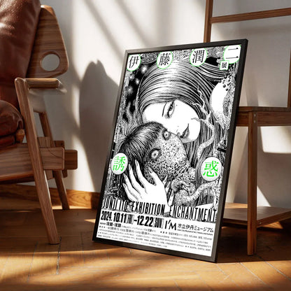 Set posters in botanische stijl