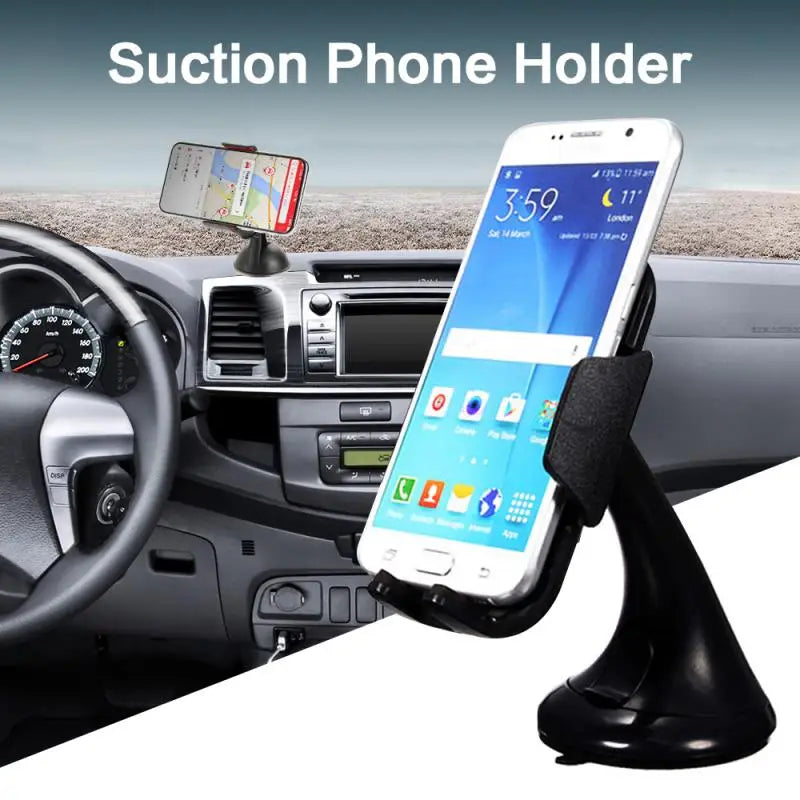 Universele telefoonhouder auto met rubber grip – Geen krassen of schade