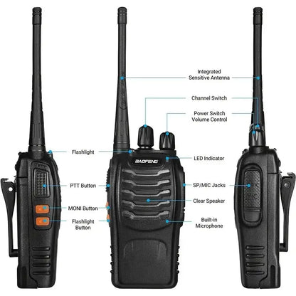 Walkie talkie Action met duidelijke instructies