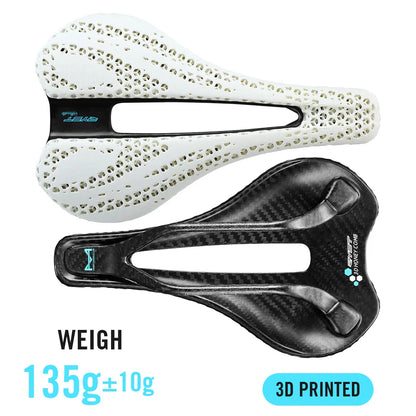 Fietszadel met extra comfort voor lange ritten