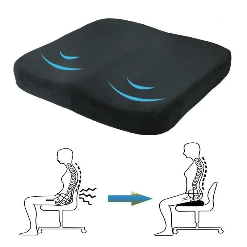Zitkussen met ergonomische snede