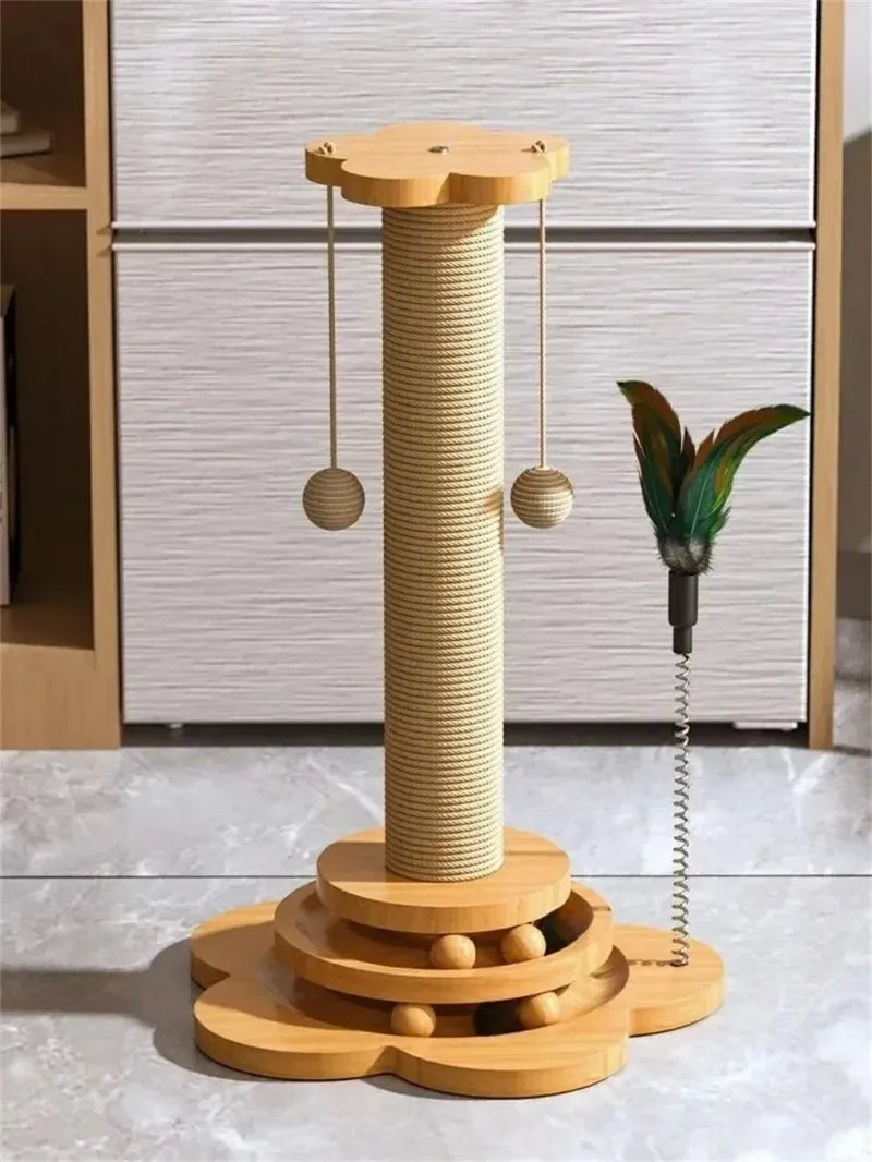 Kattenpaal XXL met meerdere etages – Perfect voor klimmers