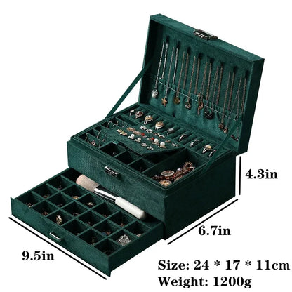 Sieraden organizer met spiegelwand – Ideaal voor de slaapkamer