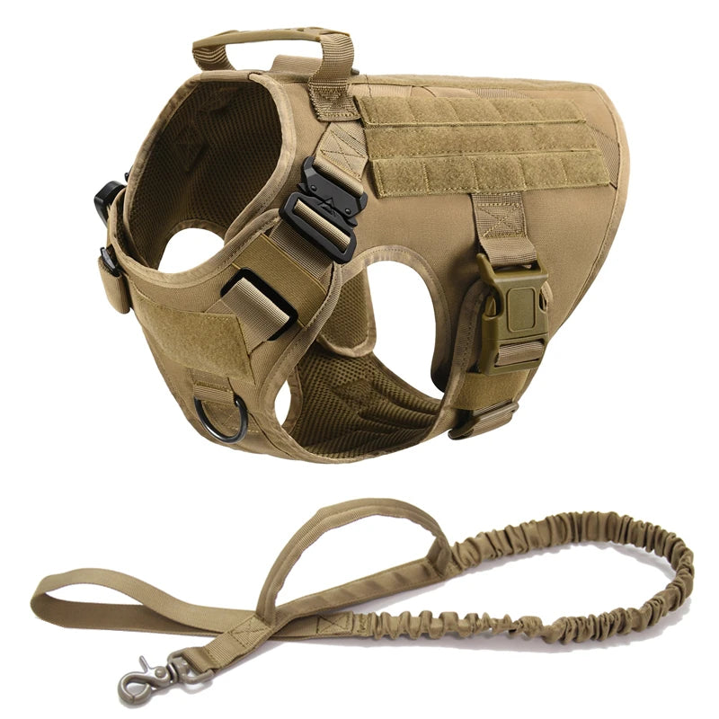 Honden tuigje met camouflage print – Stoere look