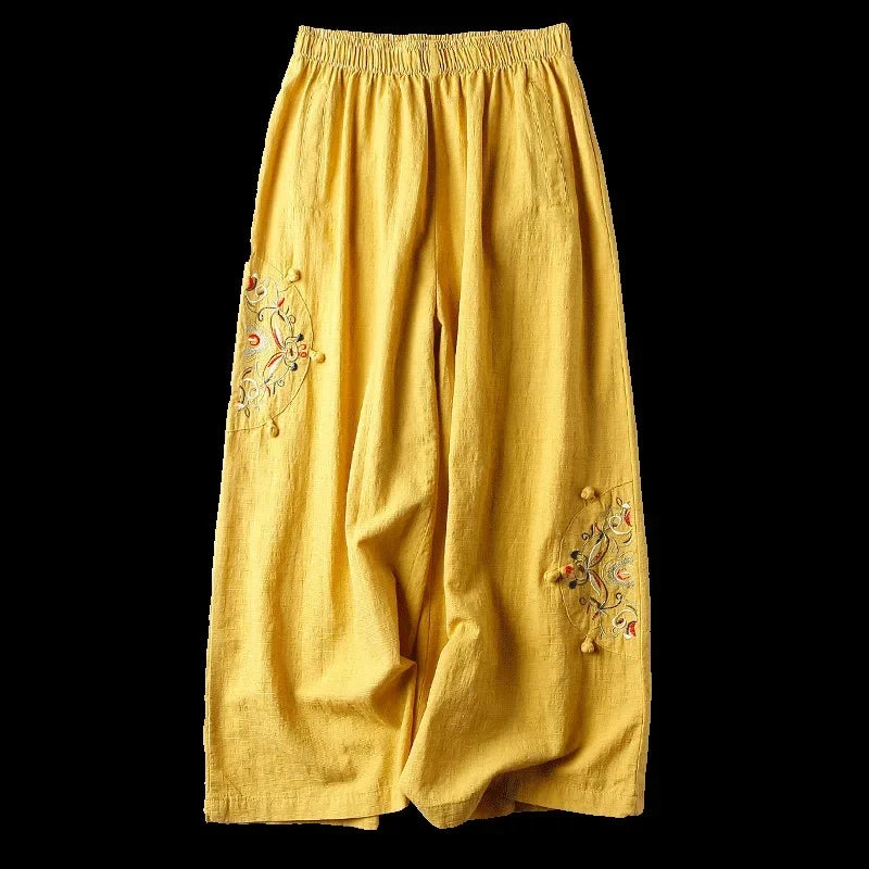 C&A linnen broek dames in klassieke pasvorm – Voor elke leeftijd