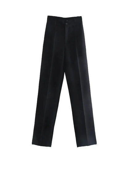 H&M linnen broek dames in zachtroze – Zomers en fris