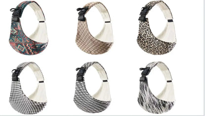 Luxe draagzak met handgeweven textuur – Artipoppe