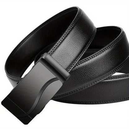 Riem heren in donker olijfgroen met metalen details