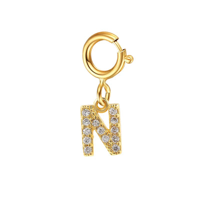 Goudkleurige naam in ketting voor een speciaal moment