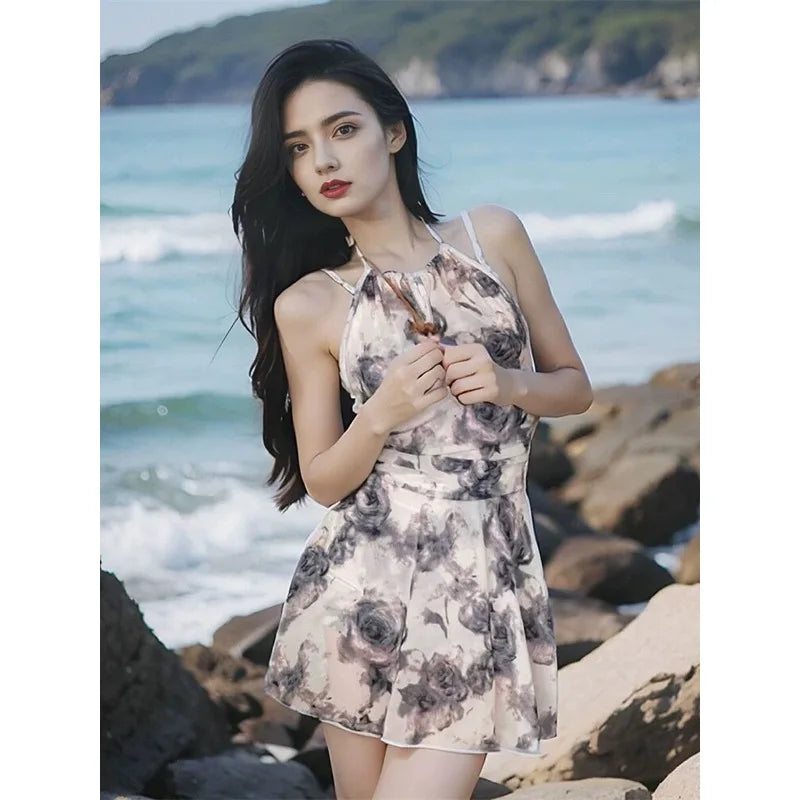 Zwemjurk met tropical print – Perfect voor zomervakanties