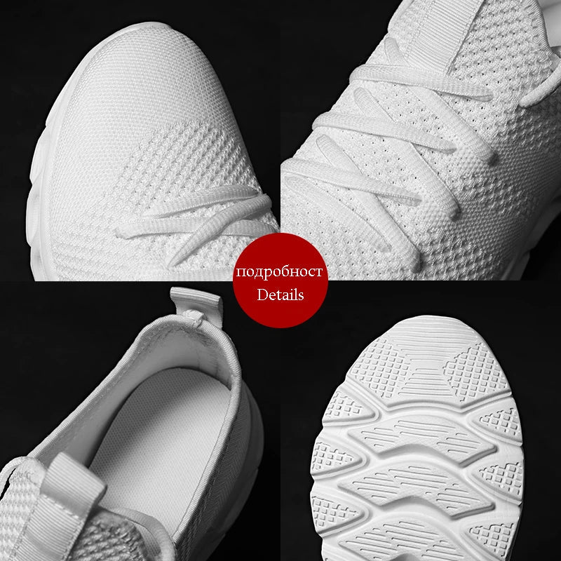 Luchtige heren schoenen met geweven details
