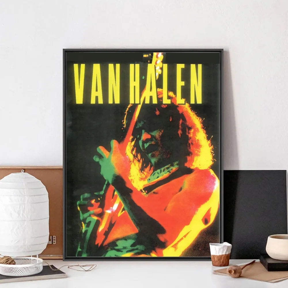 Poster met illustratie van koffie of wijn