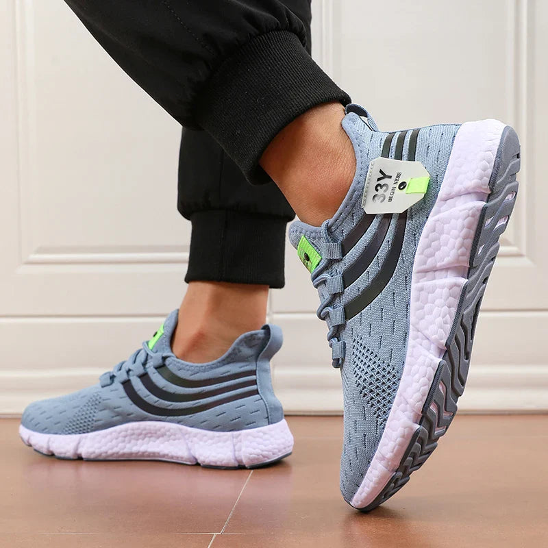 Mesh herenschoenen met verkoelend effect