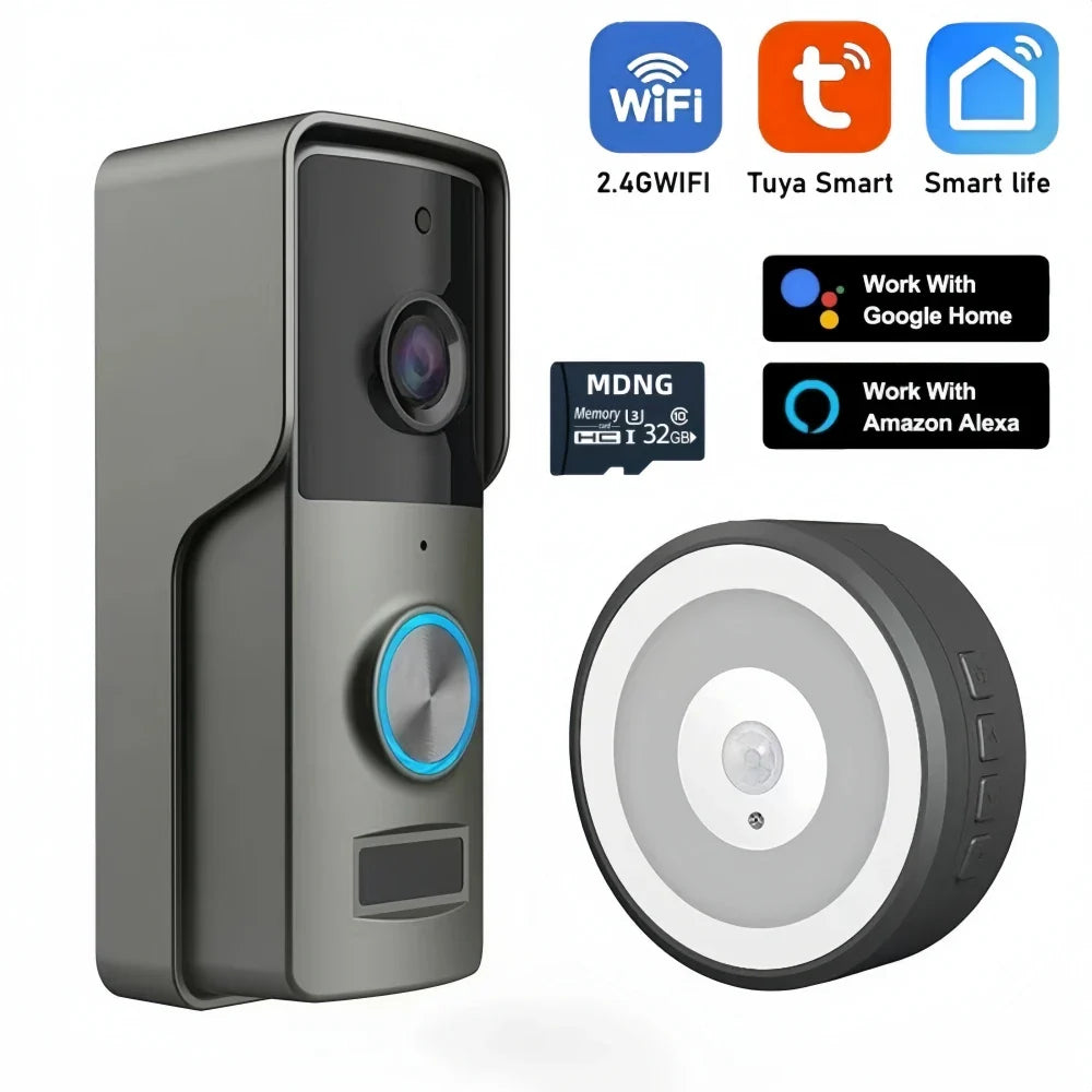 Video deurbel met helder scherm – Geen smartphone nodig