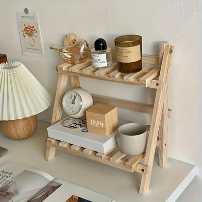 Ruimtebesparende desk organizer met verticale indeling