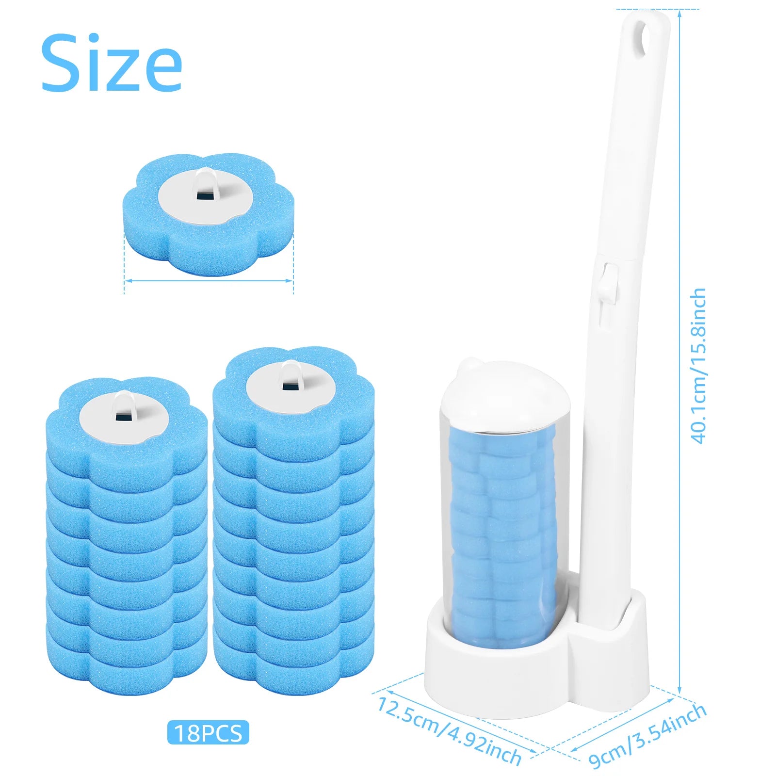 WCborstel met antislip handgreep – Comfort tijdens gebruik
