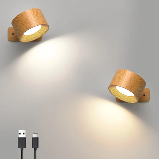 Opplakbare wandlamp op batterijen – Binnen seconden gemonteerd