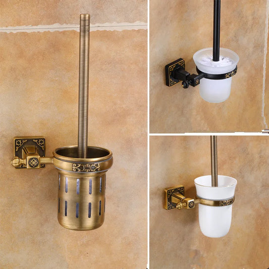 Toiletborstel in RVS houder met matte finish – Luxe afwerking