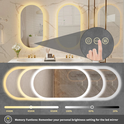 Make-up spiegel met sensor verlichting – Slim en energiezuinig
