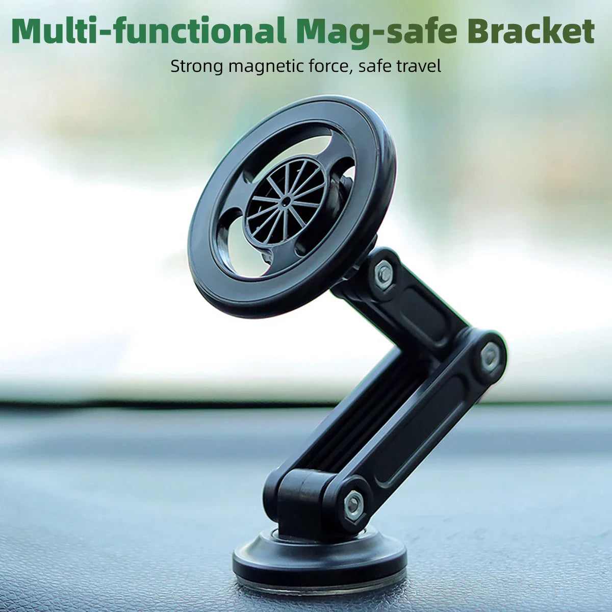 Telefoonhouder auto met ventilatieclip – Compact en stabiel