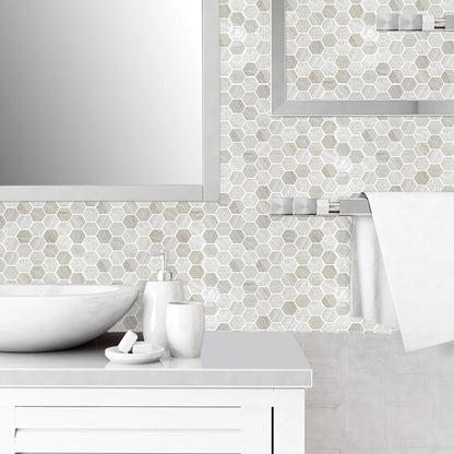 Badkamer mozaiek tegels met structuur – Antislip en chic