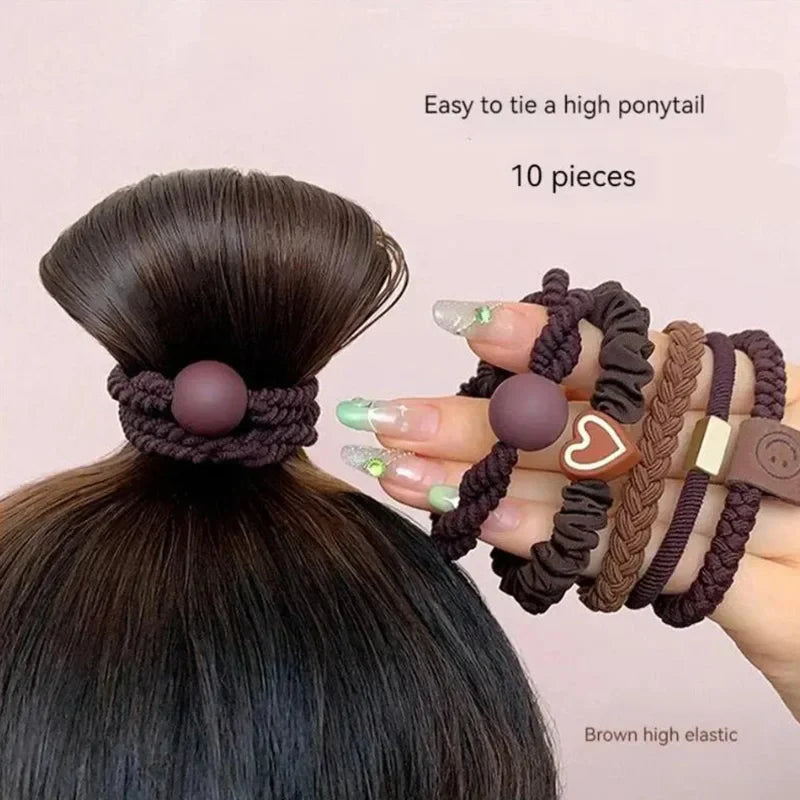 Haar accessoires met elegante knoop