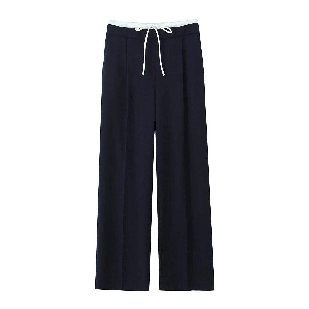 Linnen broeken dames met wijde pijpen – Relaxed fit