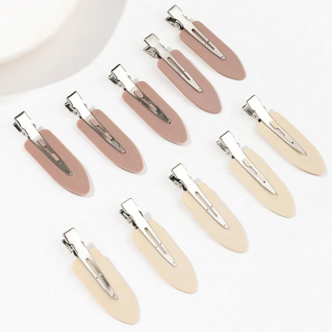 Set haarspelden met metallic effect