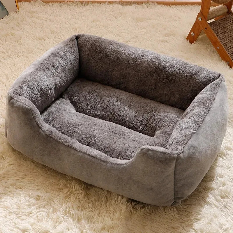 Hondenmand groot - Pluche roze comfort voor ultiem slaapgenot