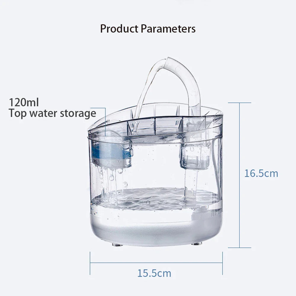 Waterfonteintje voor katten – Klein en functioneel