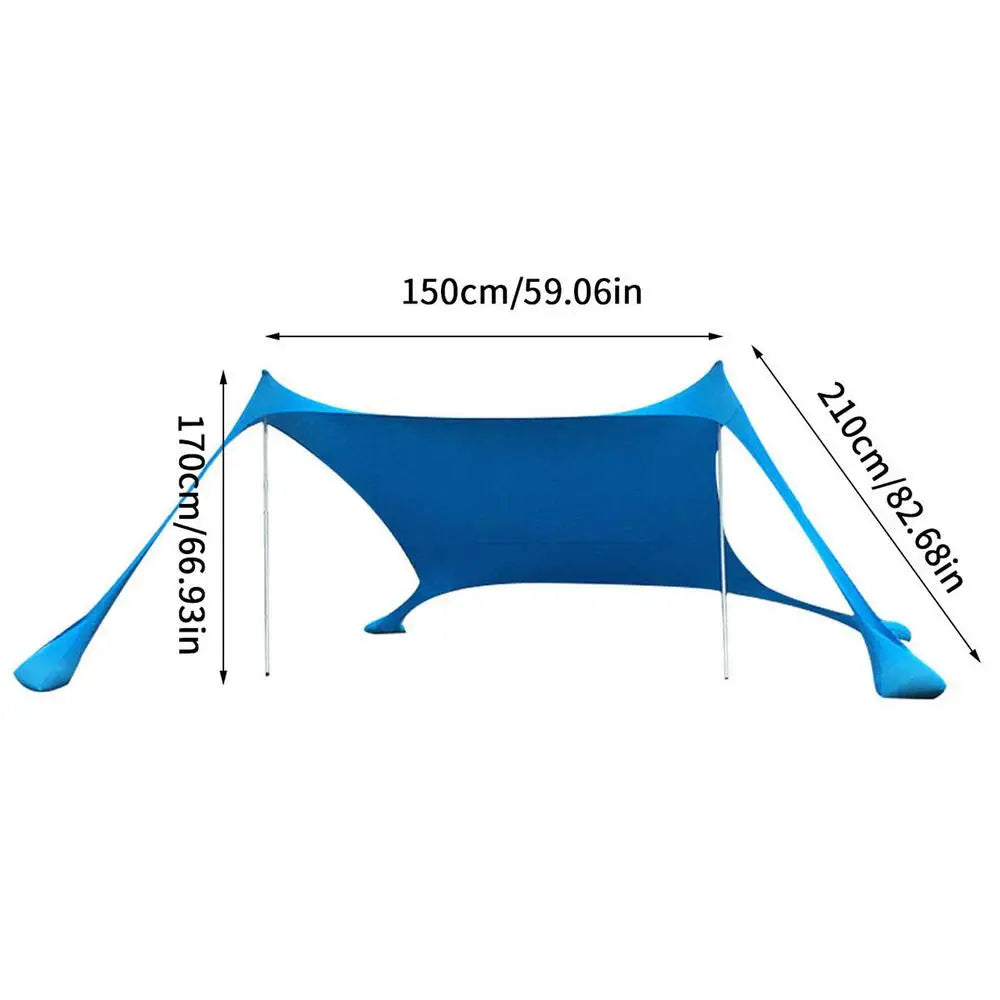 Pop up tent voor strand of park – Snel schaduw creëren