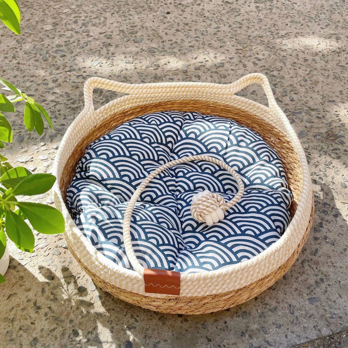Fluffy kattenmand groot – Zacht als een wolk