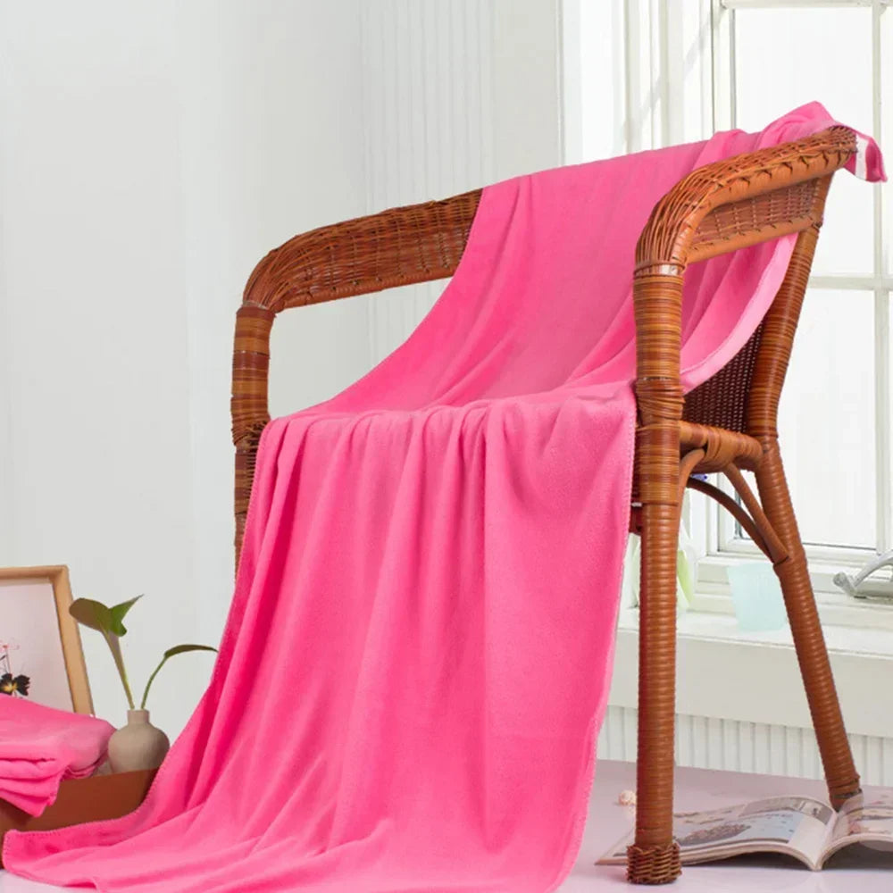 Badhanddoek voor zwembad of sauna – Groot en absorberend