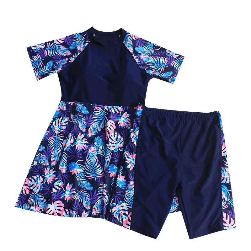 Zwemjurk met maritieme look – Klassiek en zomers