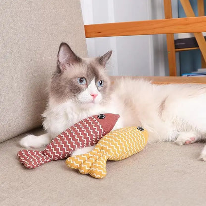 Katten speeltje in visvorm – Realistische look
