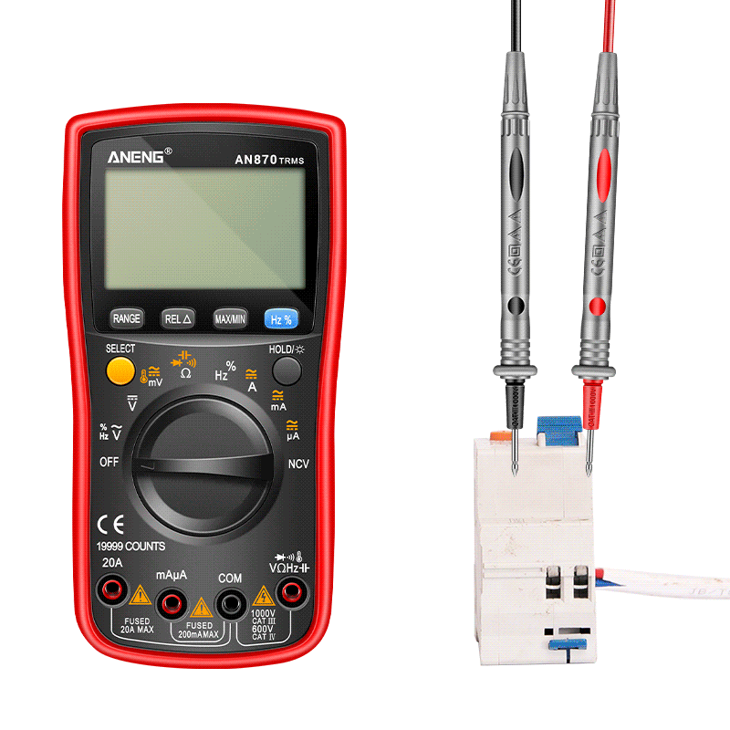 Multimeter voor elektrische installatiecontrole