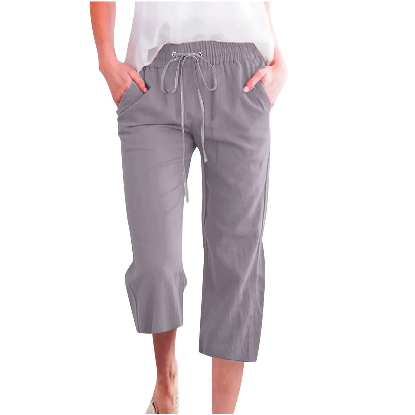 Zara linnen broeken met moderne snit – Trendy en comfortabel