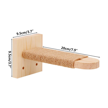 Wandmontage krabpaal met design look – Geen vloer nodig
