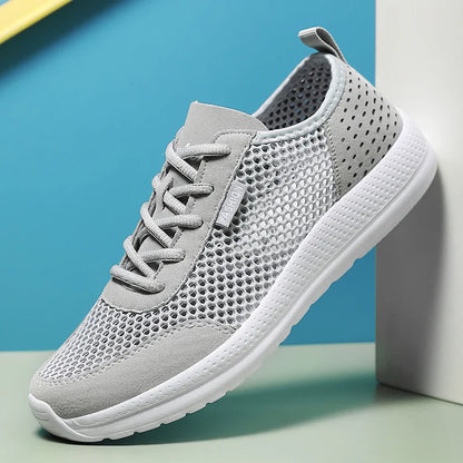 Trendy zomerse schoenen heren met slip-on sluiting