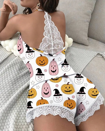 Dames pyjama Wibra met geruite print