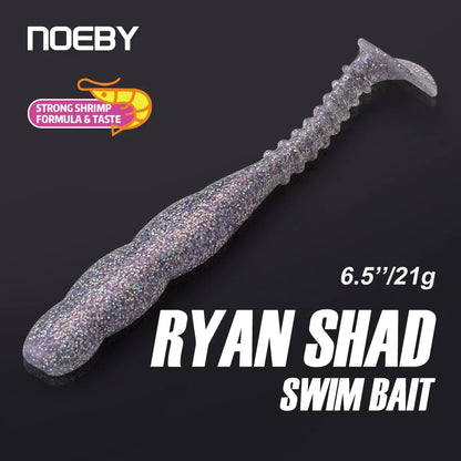 Swimbait met realistisch profiel en actie