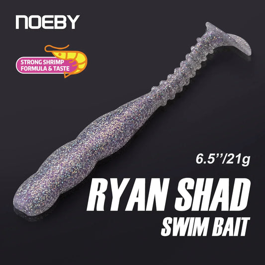 Swimbait met realistisch profiel en actie