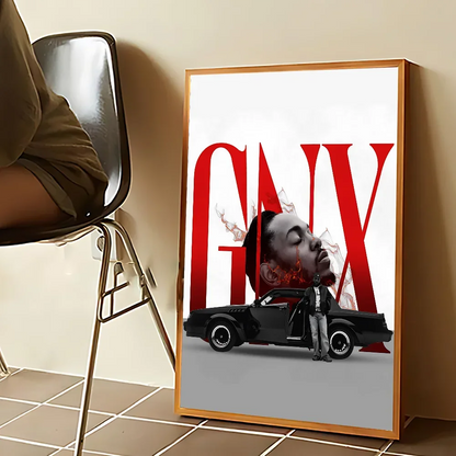 Grote posters met rustige uitstraling