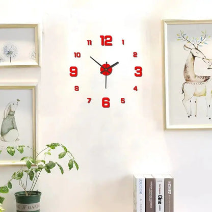 Decoratie woonkamer accessoires - Moderne XXL Wandklok voor een stijlvolle tijdbeleving